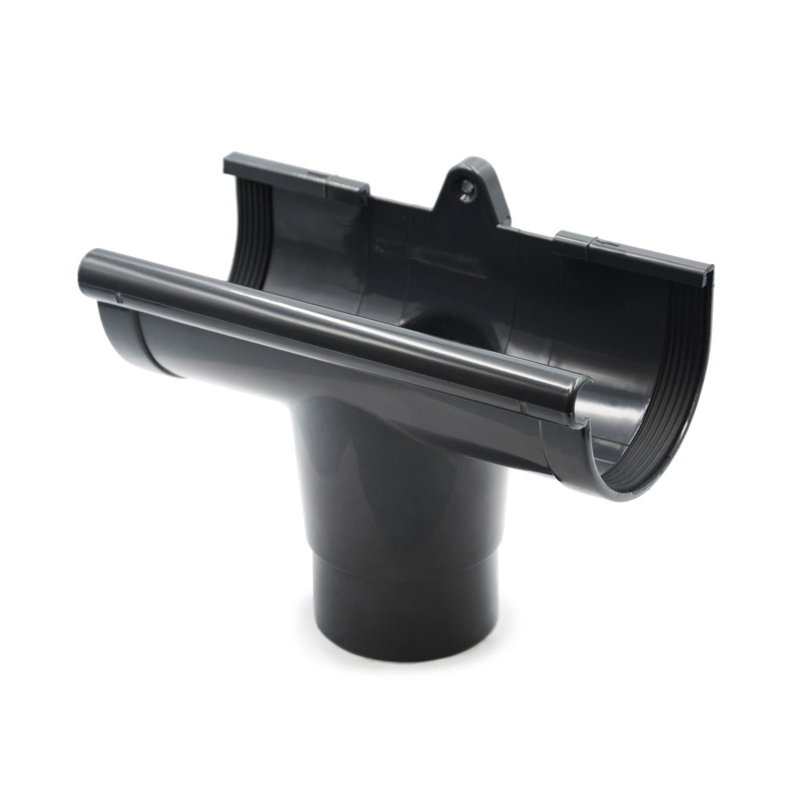 Лійка ринви графітова 90мм RainWay Лійка ринви графітова 90мм RainWay