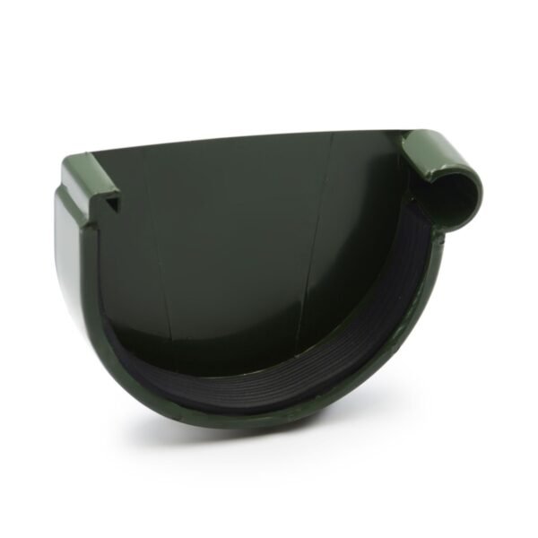 Заглушка ринви права зелена 90мм RainWay