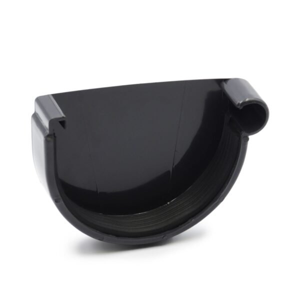 Заглушка ринви права графітова 90мм RainWay