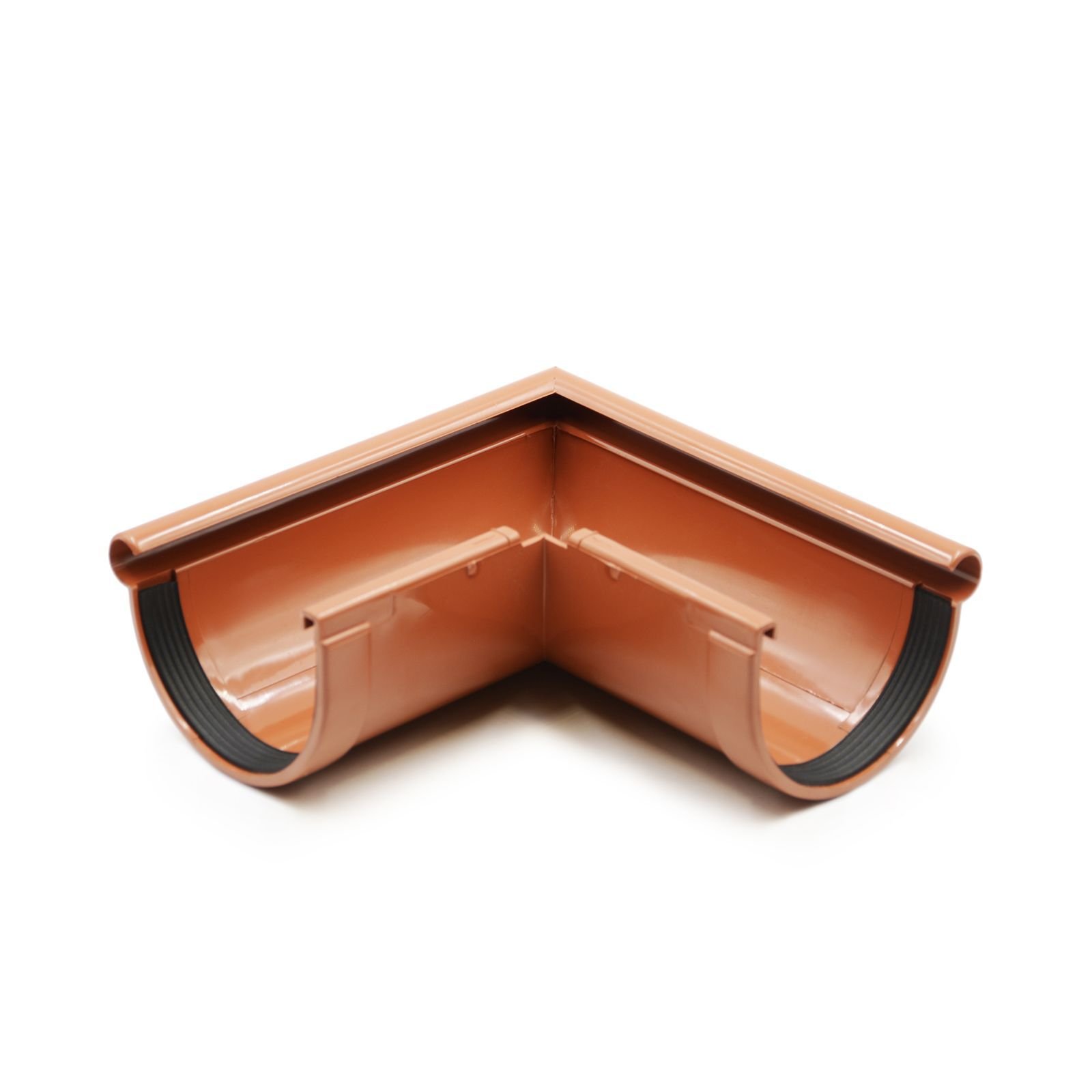 Кут ринви зовнішній 90° цегляний 90мм RainWay Кут ринви зовнішній 90° цегляний 90мм RainWay