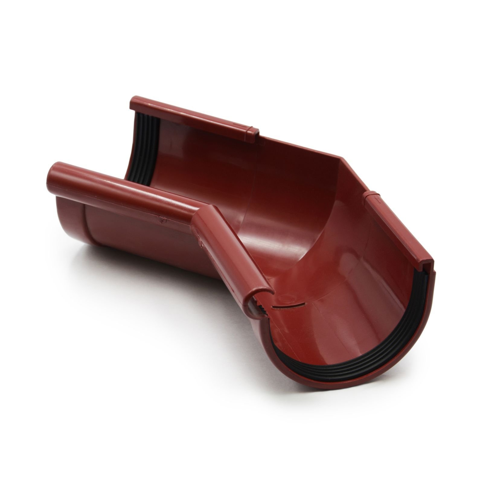 Кут ринви внутрішній 135° червоний 90мм RainWay Кут ринви внутрішній 135° червоний 90мм RainWay