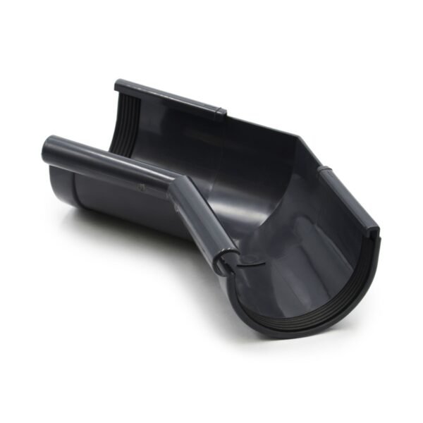 Кут ринви внутрішній 135° графітний 90мм RainWay