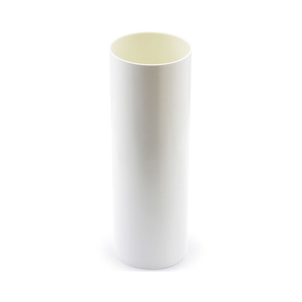 Труба біла 75мм L=3м RainWay