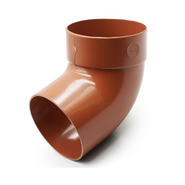 Відвід труби одномуфтовий 67° цегляний 75мм RainWay