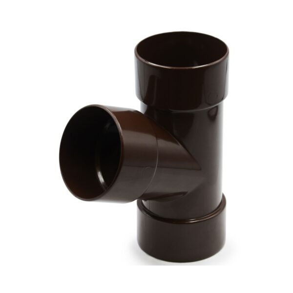 Трійник труби 67° коричневий 75мм RainWay