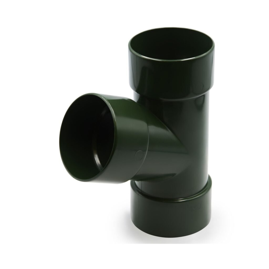 Трійник труби 67° зелений 75мм RainWay