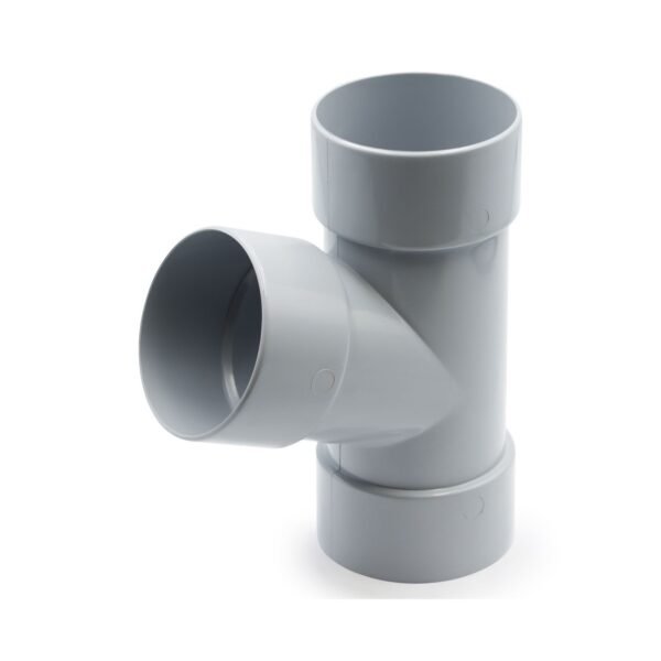 Трійник труби 67° сірий 75мм RainWay