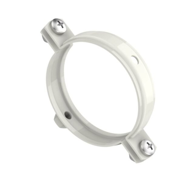 Кронштейн труби сталевий 75 білий