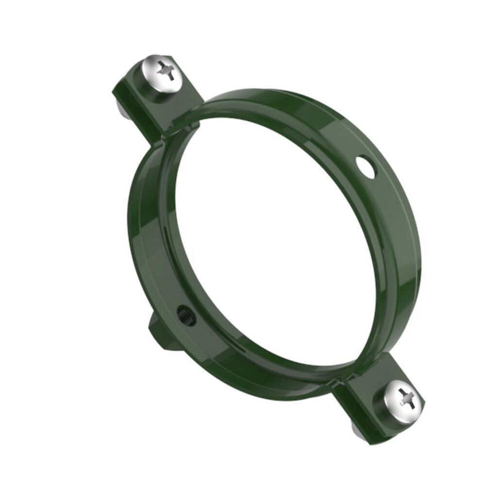 Кронштейн труби сталевий 75 зелений