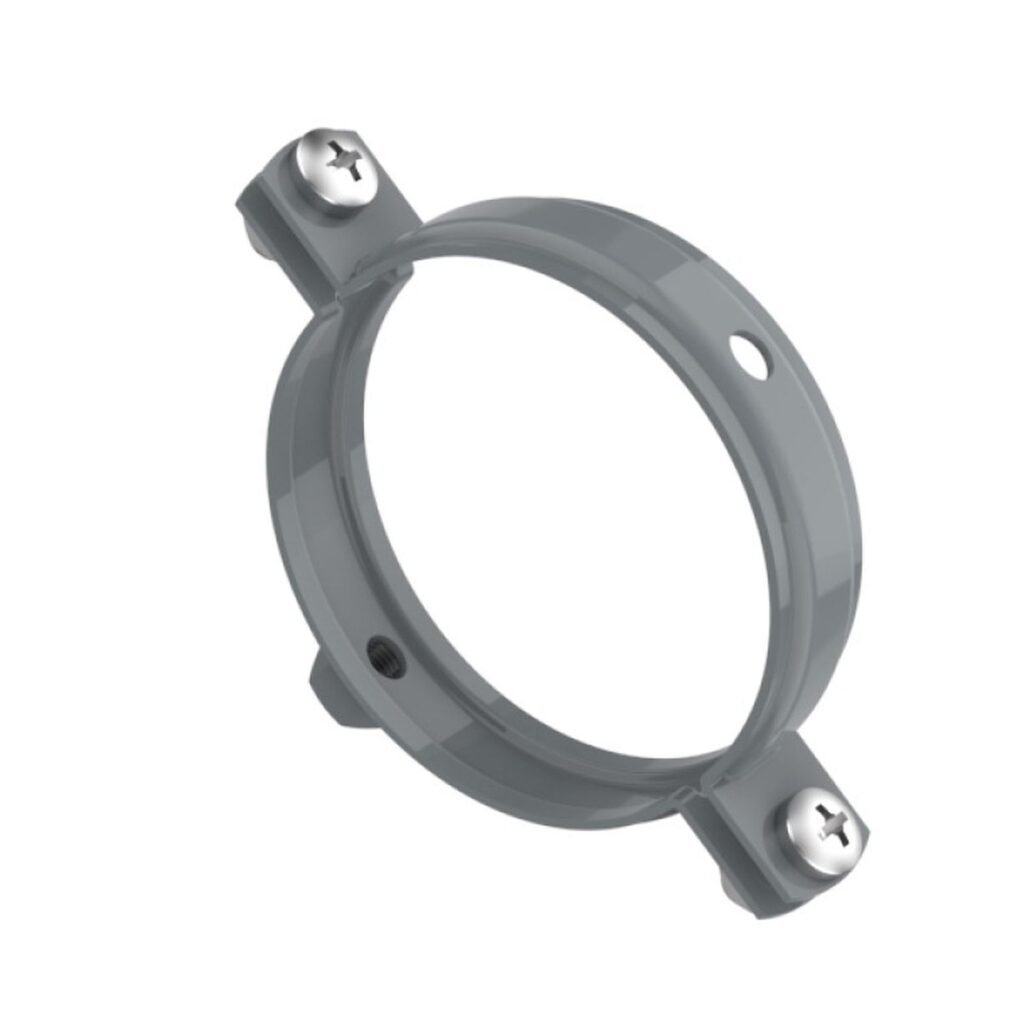 Кронштейн труби сталевий 75 сірий