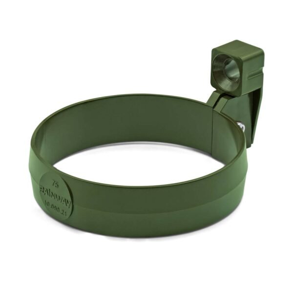 Кронштейн труби зелений 75мм RainWay