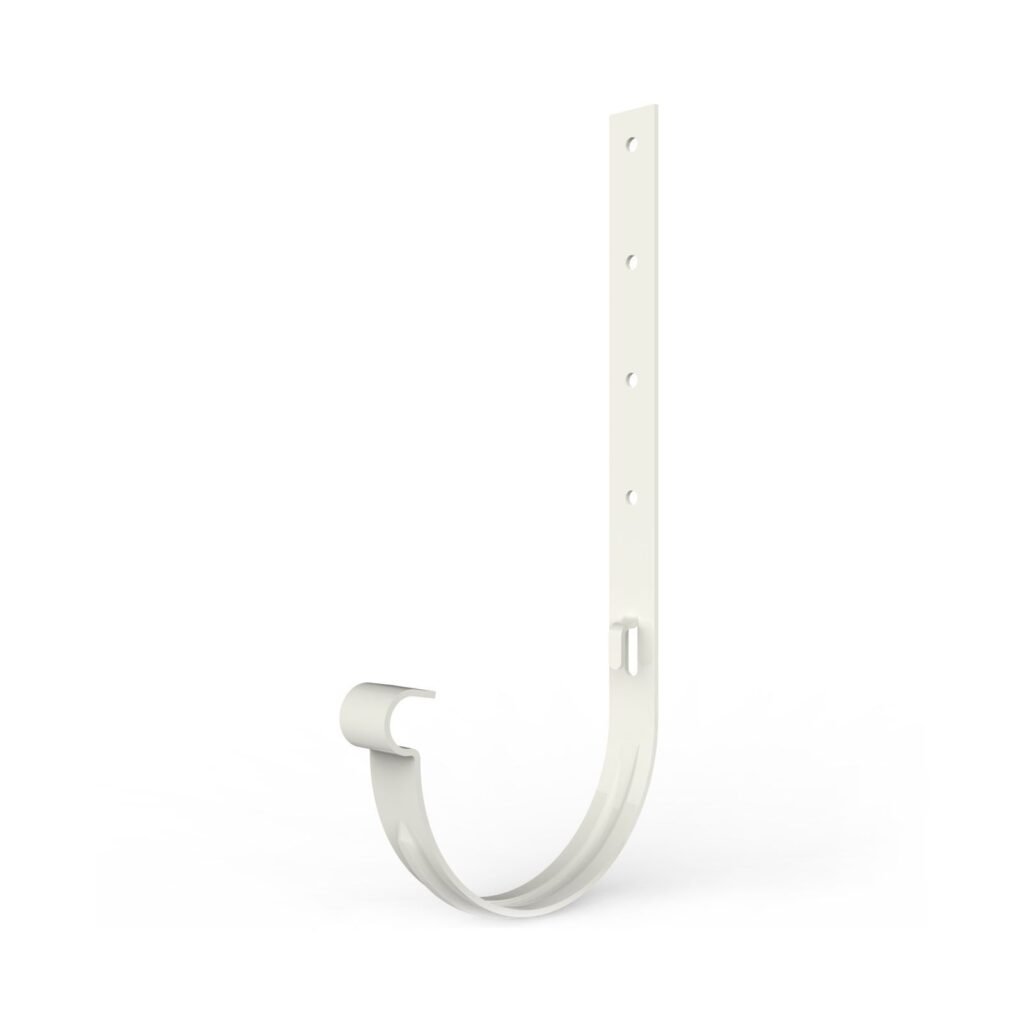 Кронштейн ринви сталевий 130 білий