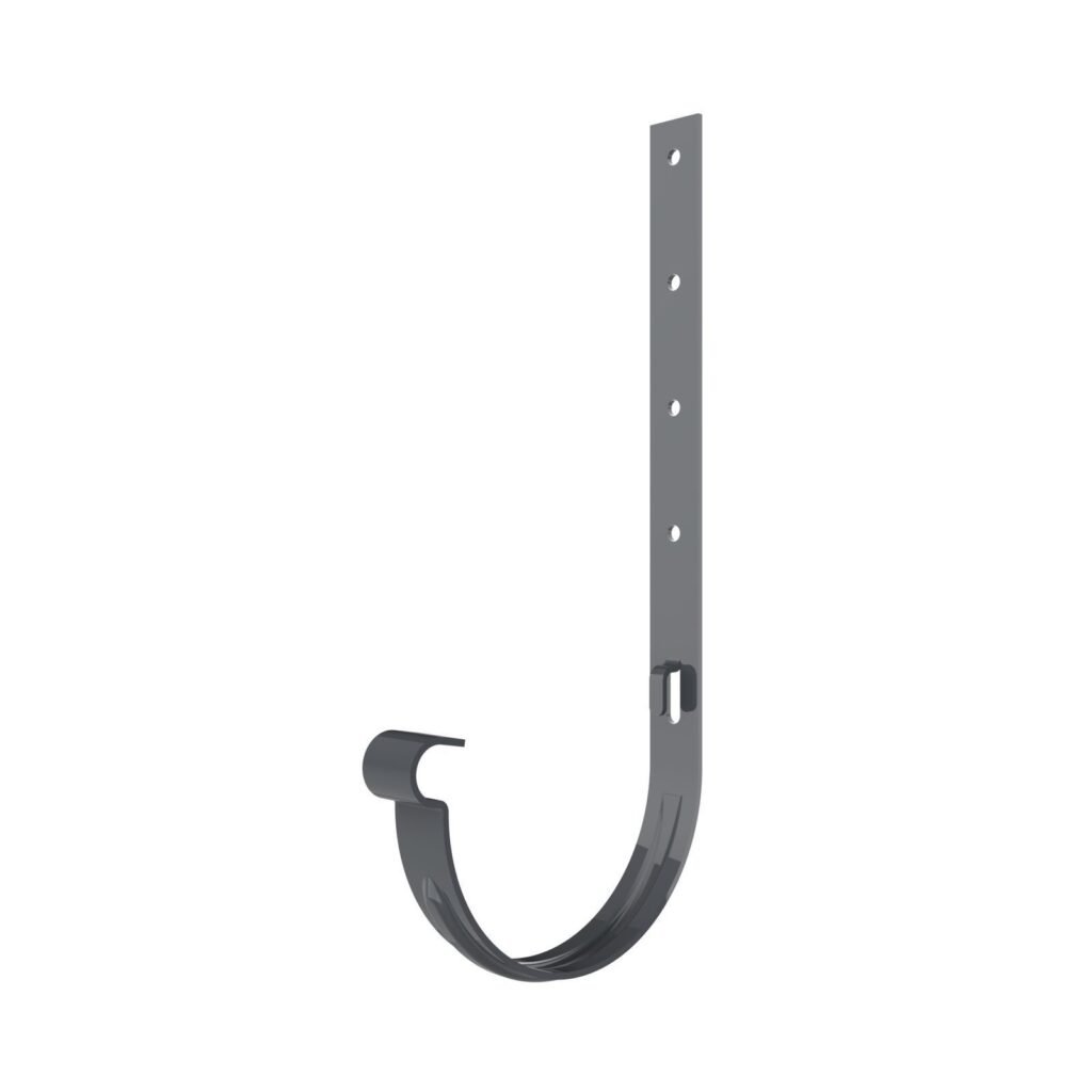 Кронштейн ринви сталевий 130 чорний