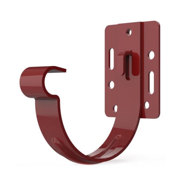 Кронштейн ринви сталевий 130 червоний (короткий)