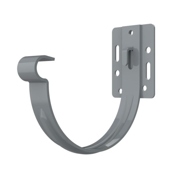 Кронштейн ринви сталевий 130 сірий (короткий)