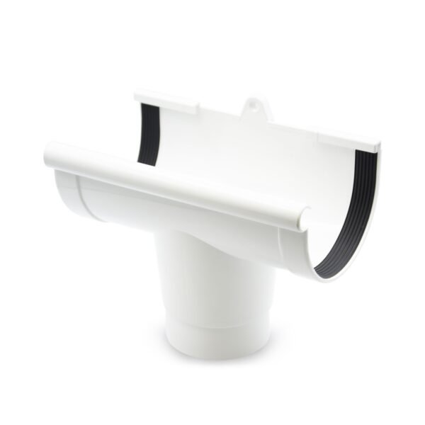 Лійка ринви біла 130мм RainWay