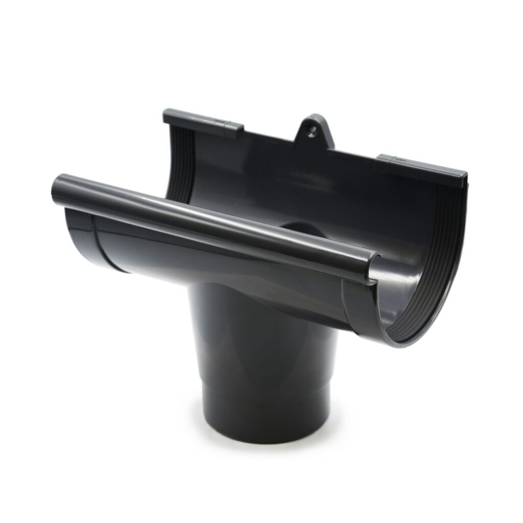 Лійка ринви графітова 130мм RainWay