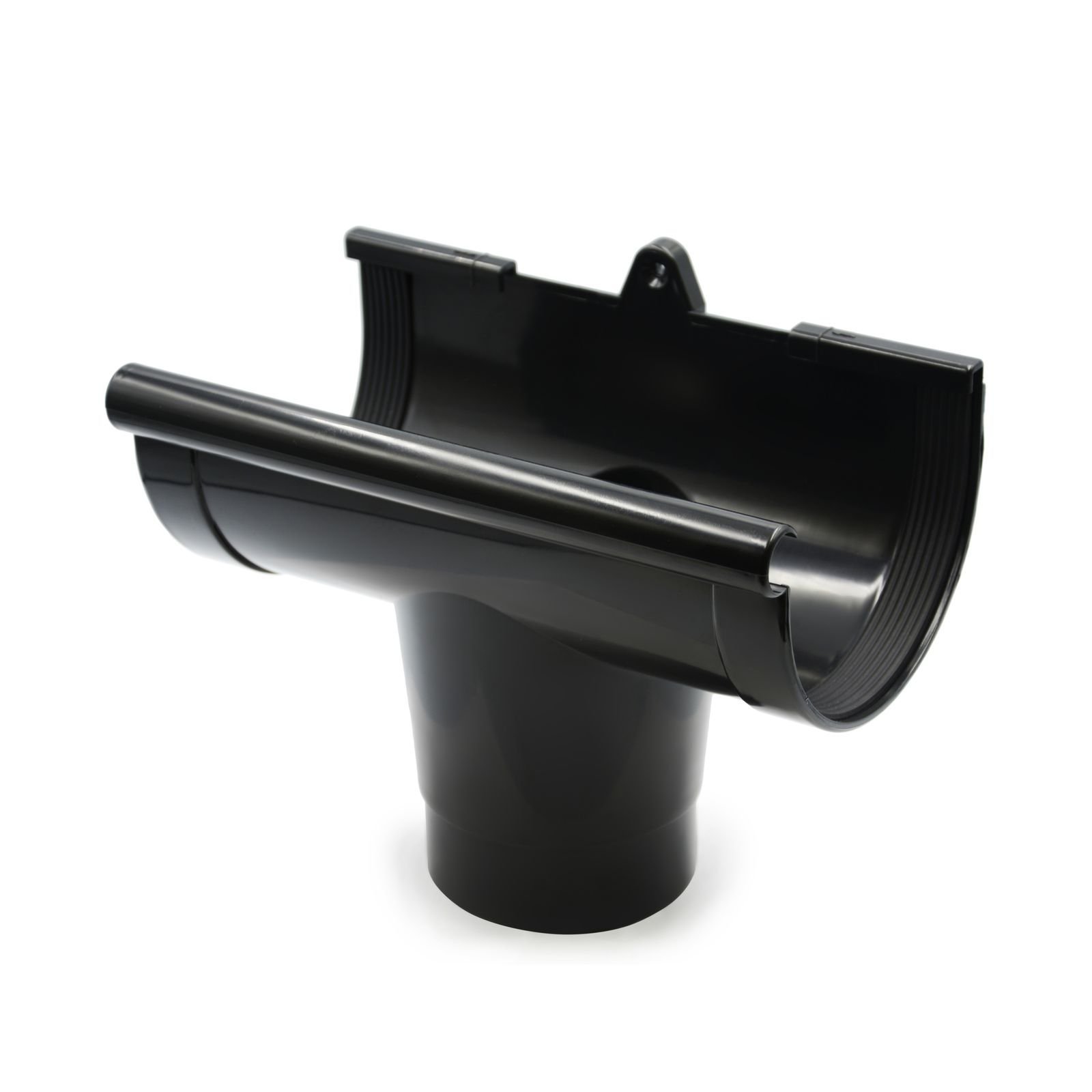 Лійка ринви чорна 130мм RainWay Лійка ринви чорна 130мм RainWay