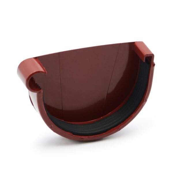 Заглушка ринви ліва червона 130мм RainWay