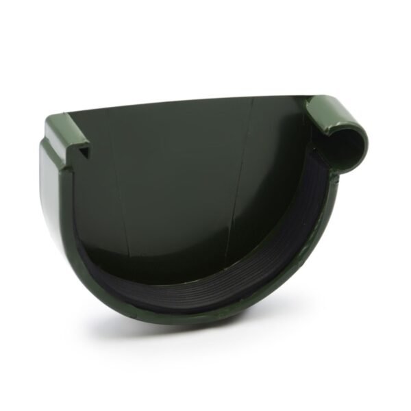 Заглушка ринви права зелена 130мм RainWay