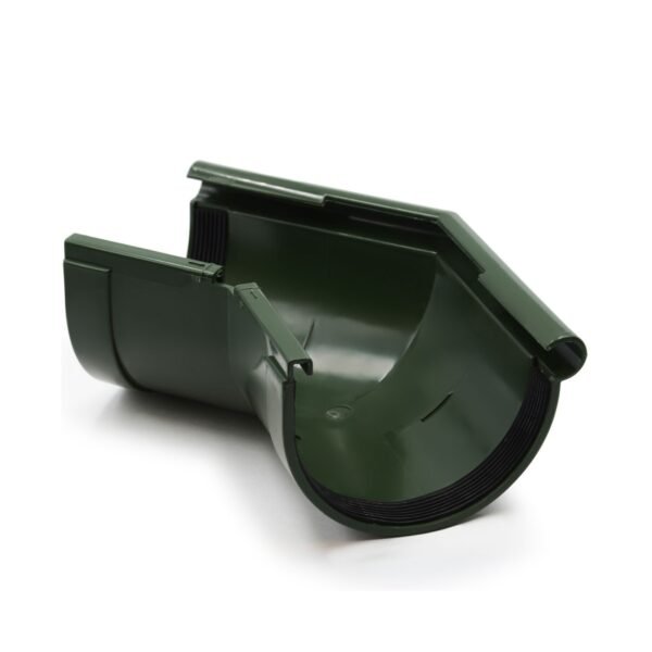 Кут ринви зовнішній 135° зелений 130мм RainWay