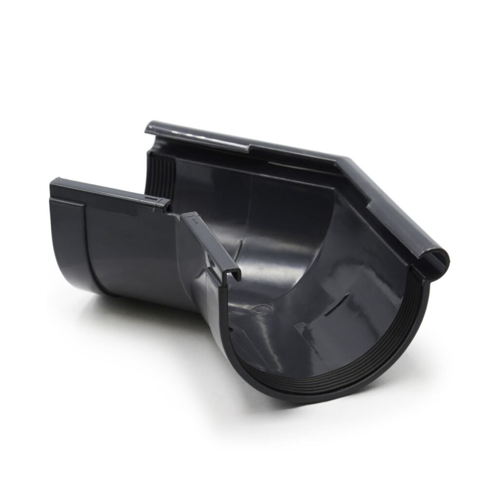 Кут ринви зовнішній 135° графітний 130мм RainWay