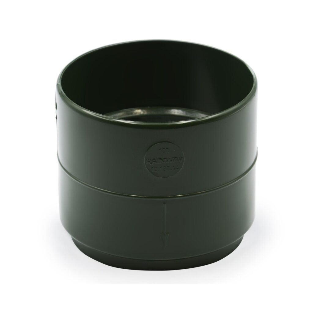 Муфта труби зелена 100мм RainWay