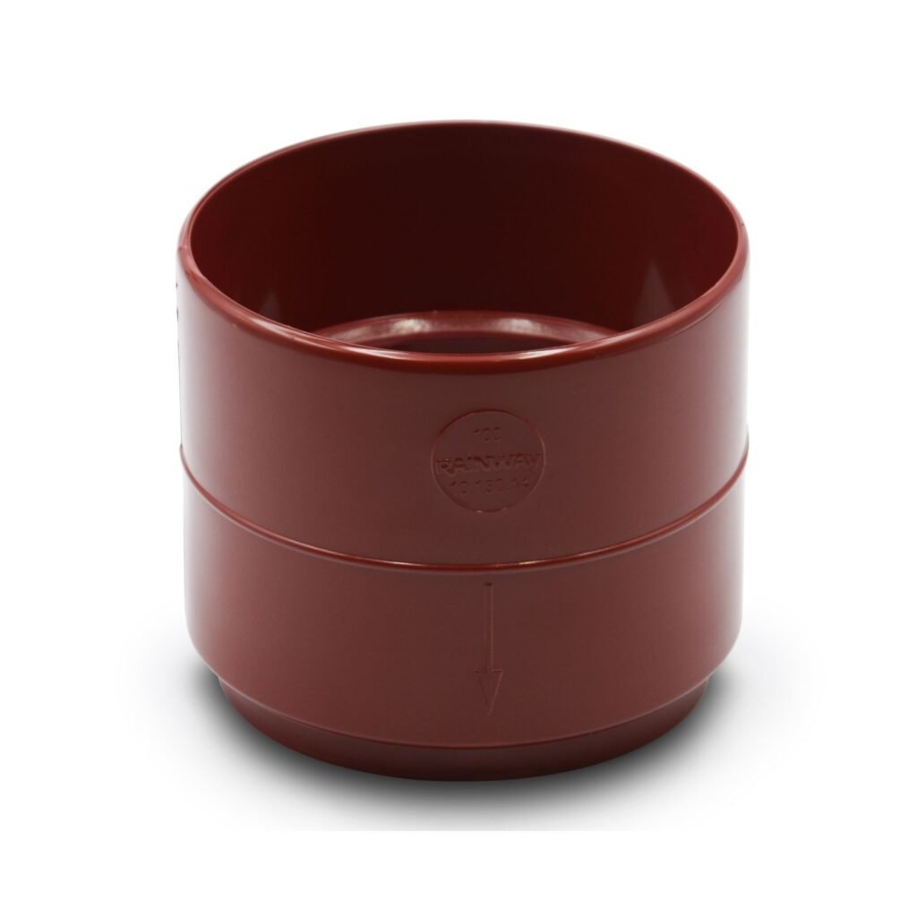 Муфта труби червона 100мм RainWay