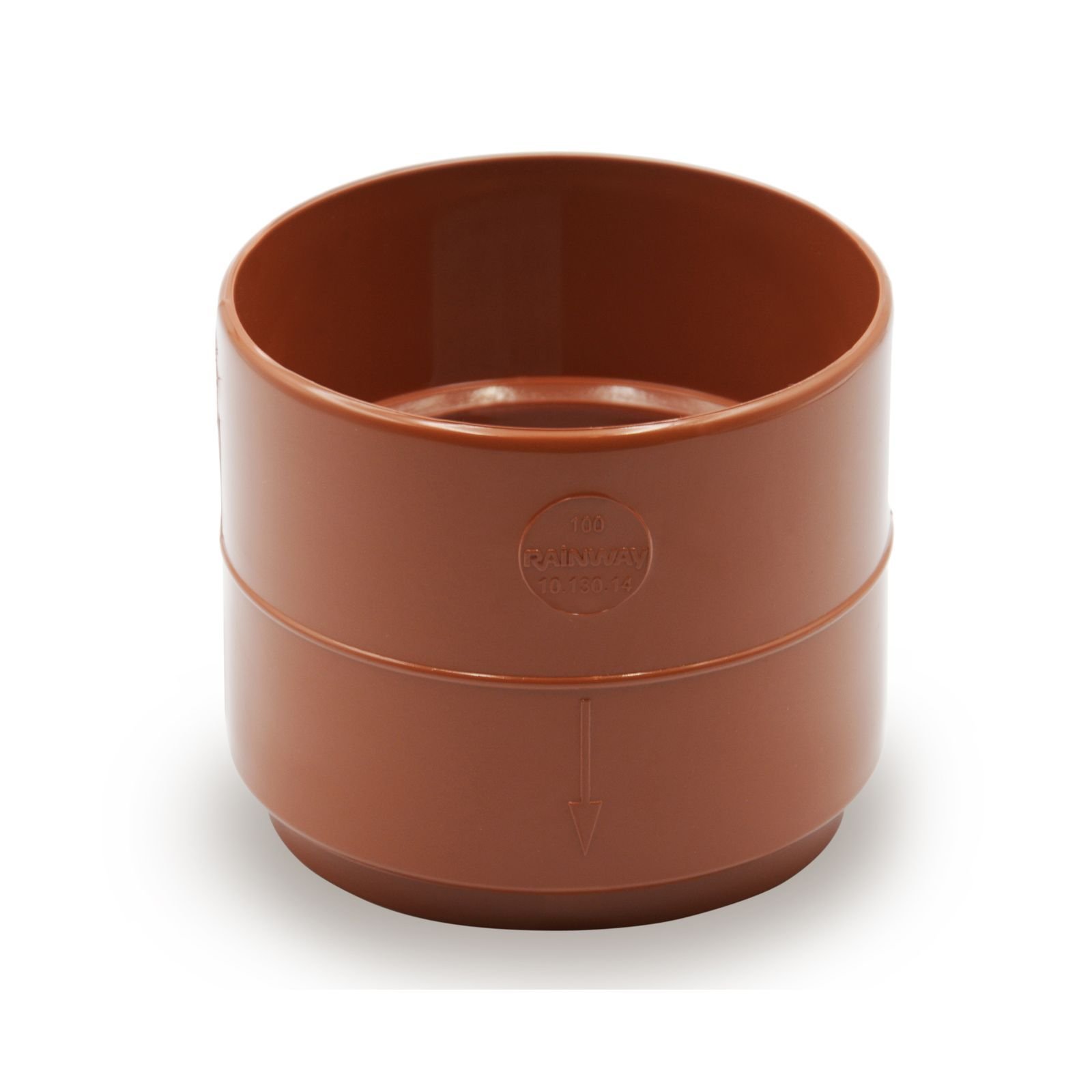 Муфта труби цегляна 100мм RainWay Муфта труби цегляна 100мм RainWay