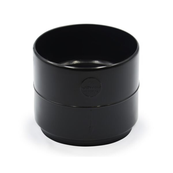 Муфта труби чорна 100мм RainWay