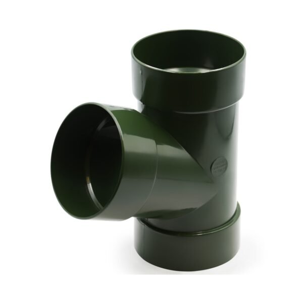 Трійник труби 67° зелений 100мм RainWay