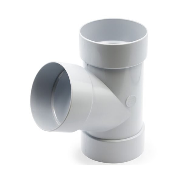 Трійник труби 67° сірий 100мм RainWay