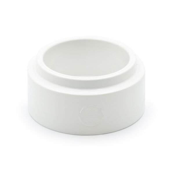 Адаптер труби білий 75х100