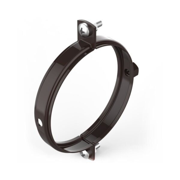 Кронштейн труби сталевий 100 коричневий