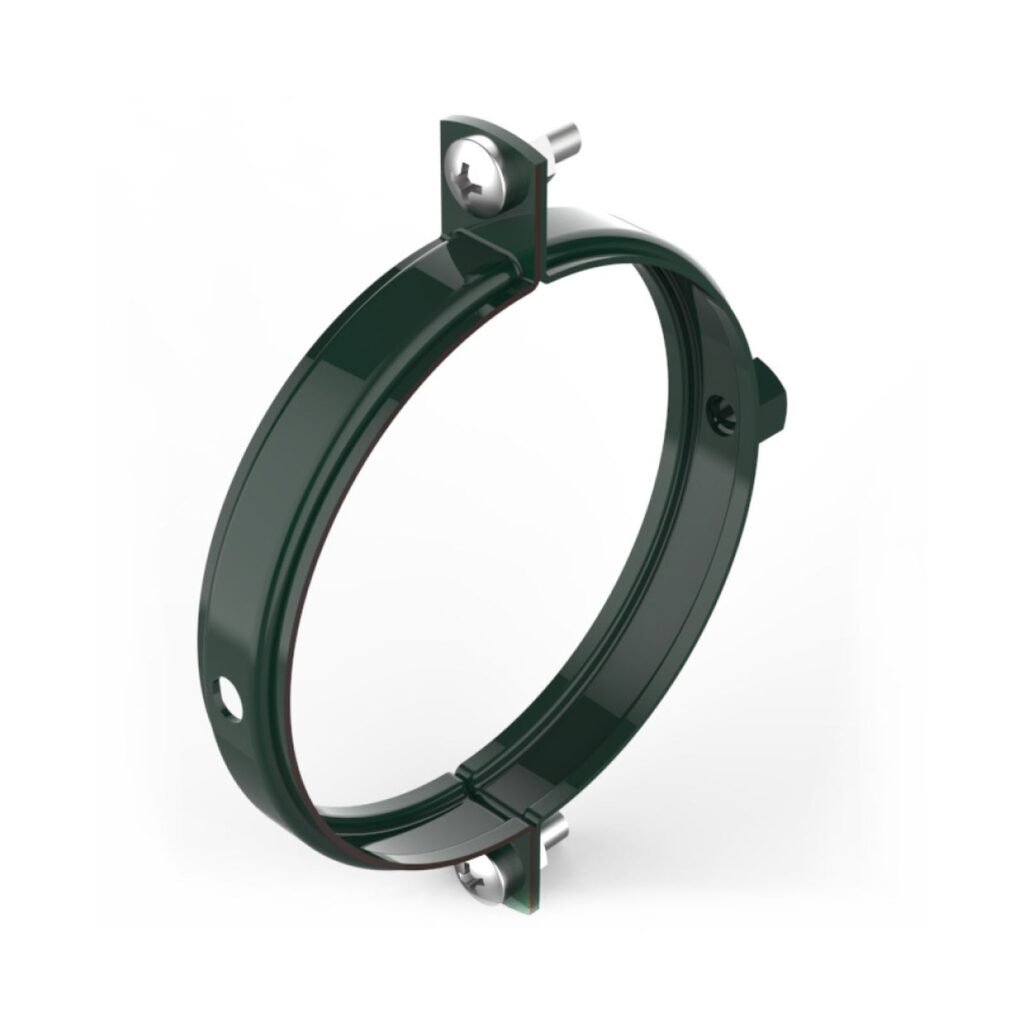 Кронштейн труби сталевий 100 зелений