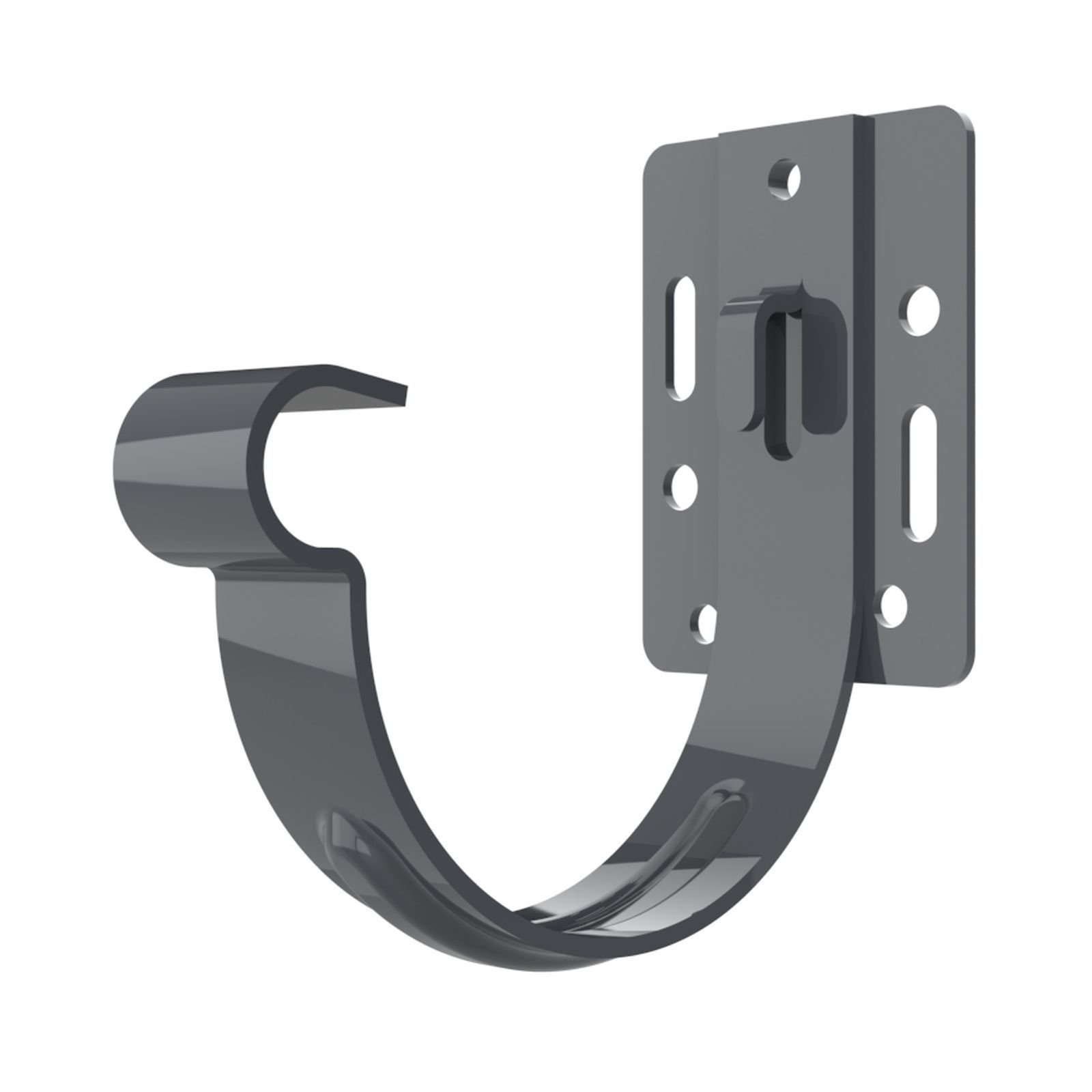 Тримач ринви Regenau метал. малий 125 графіт Тримач ринви Regenau метал. малий 125 графіт