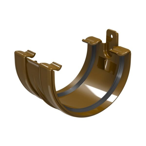 З'єднувач ринви Regenau 125 коричневий