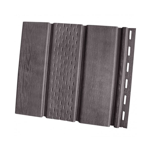 Панель темно-коричнева перфорована 300х3000 (0