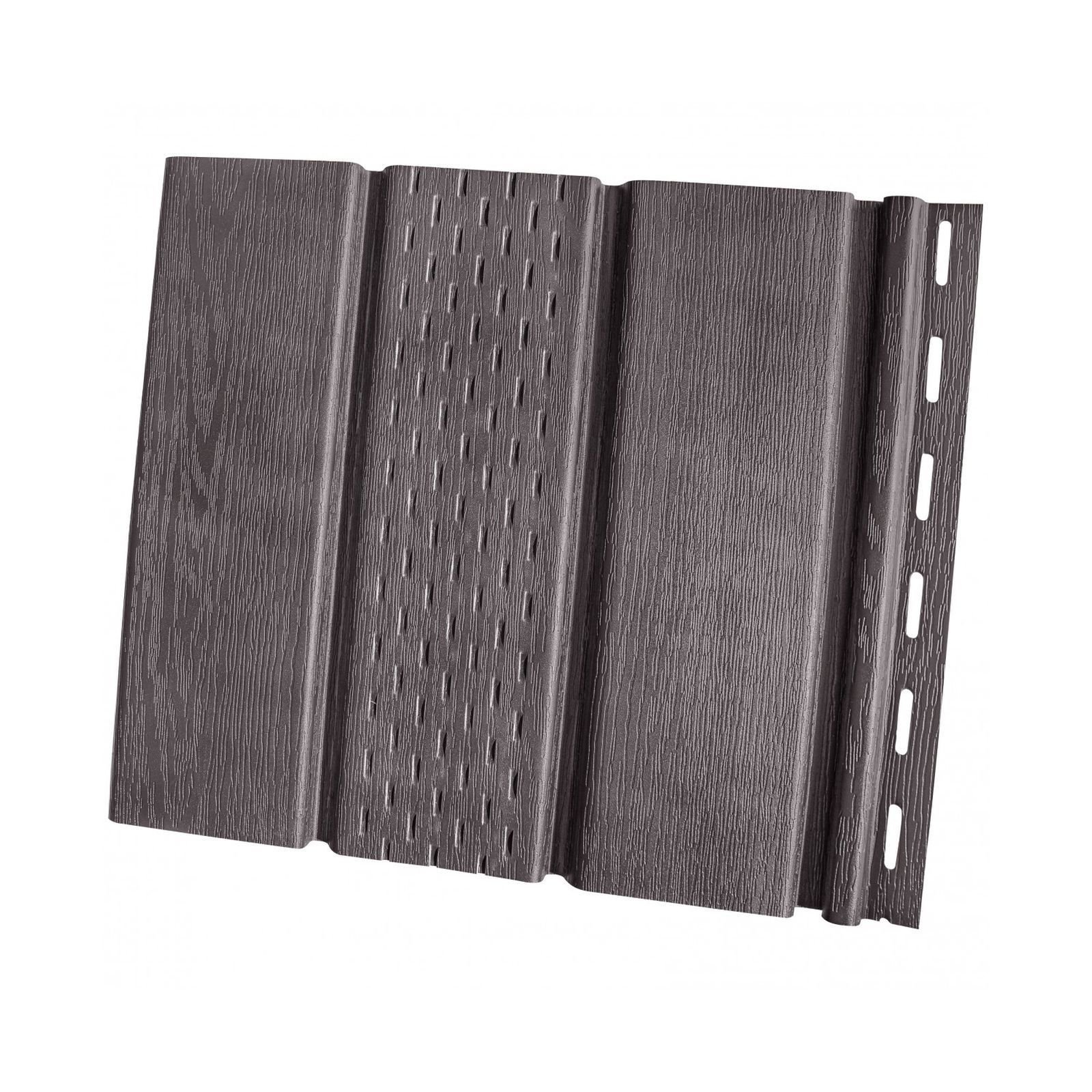 Панель темно-коричнева перфорована 300х3000 (0 Панель темно-коричнева перфорована 300х3000 (0