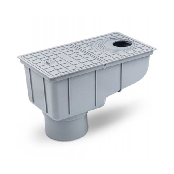 Дощоприймач 50-110мм сірий Rainway