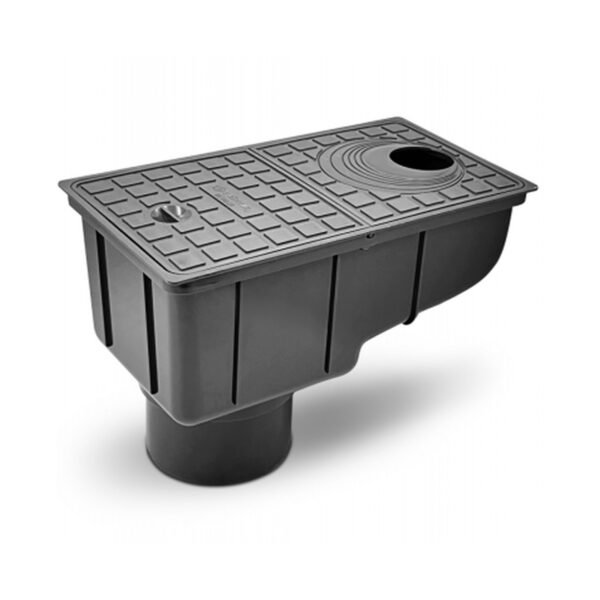 Дощоприймач 50-110мм графітовий Rainway