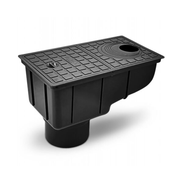 Дощоприймач 50-110мм чорний Rainway