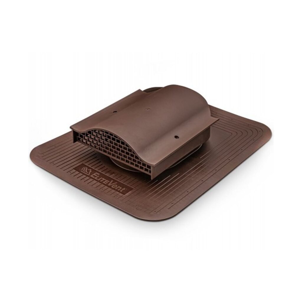 Аератор даховий точковий коричневий для бітумної черепиці EliteVent