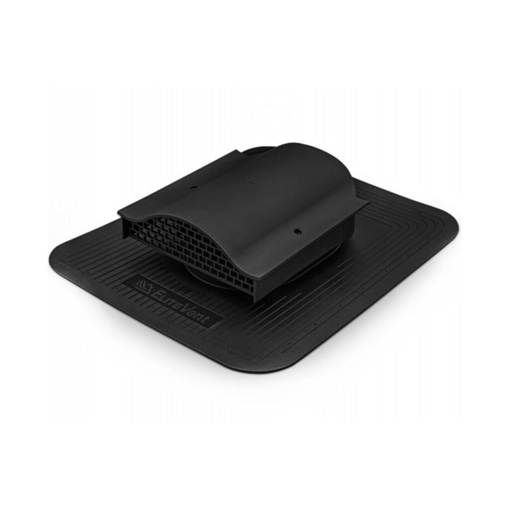 Аератор даховий точковий чорний для бітумної черепиці EliteVent