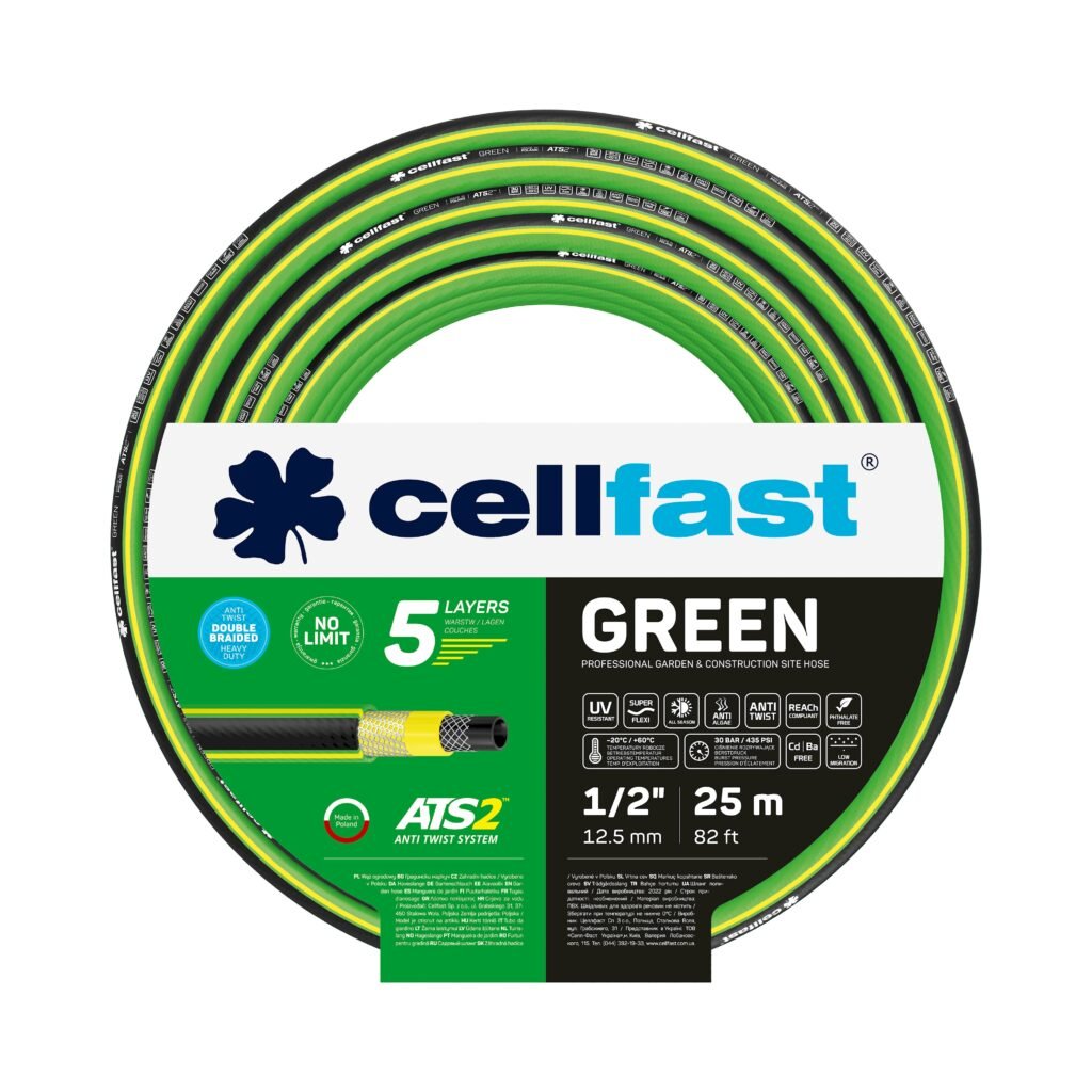 Поливальний шланг GREEN 1/2''25м