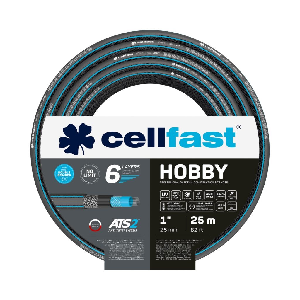 Поливальний шланг HOBBY 1'' 25 м