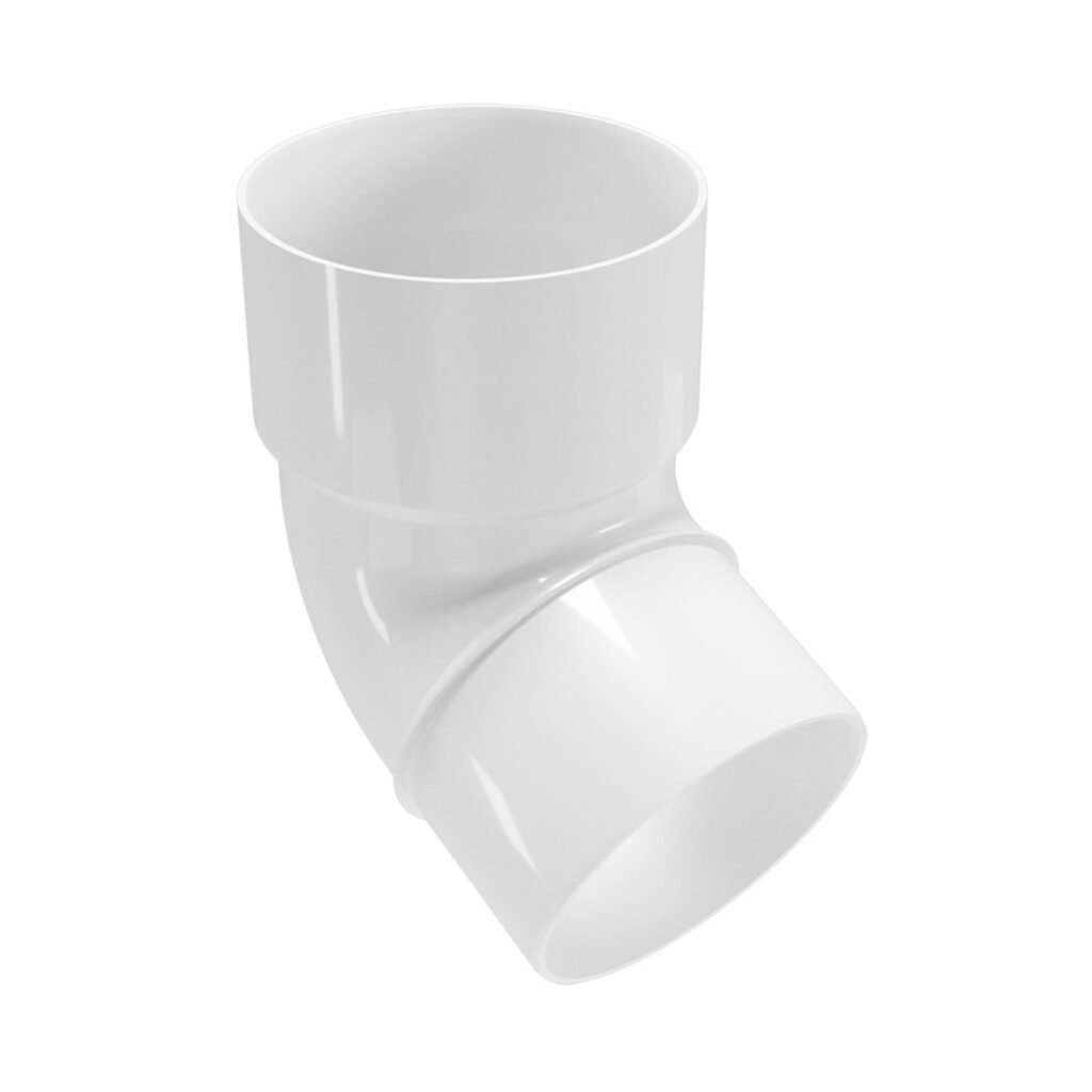 Коліно 67.5° Regenau 100 білий