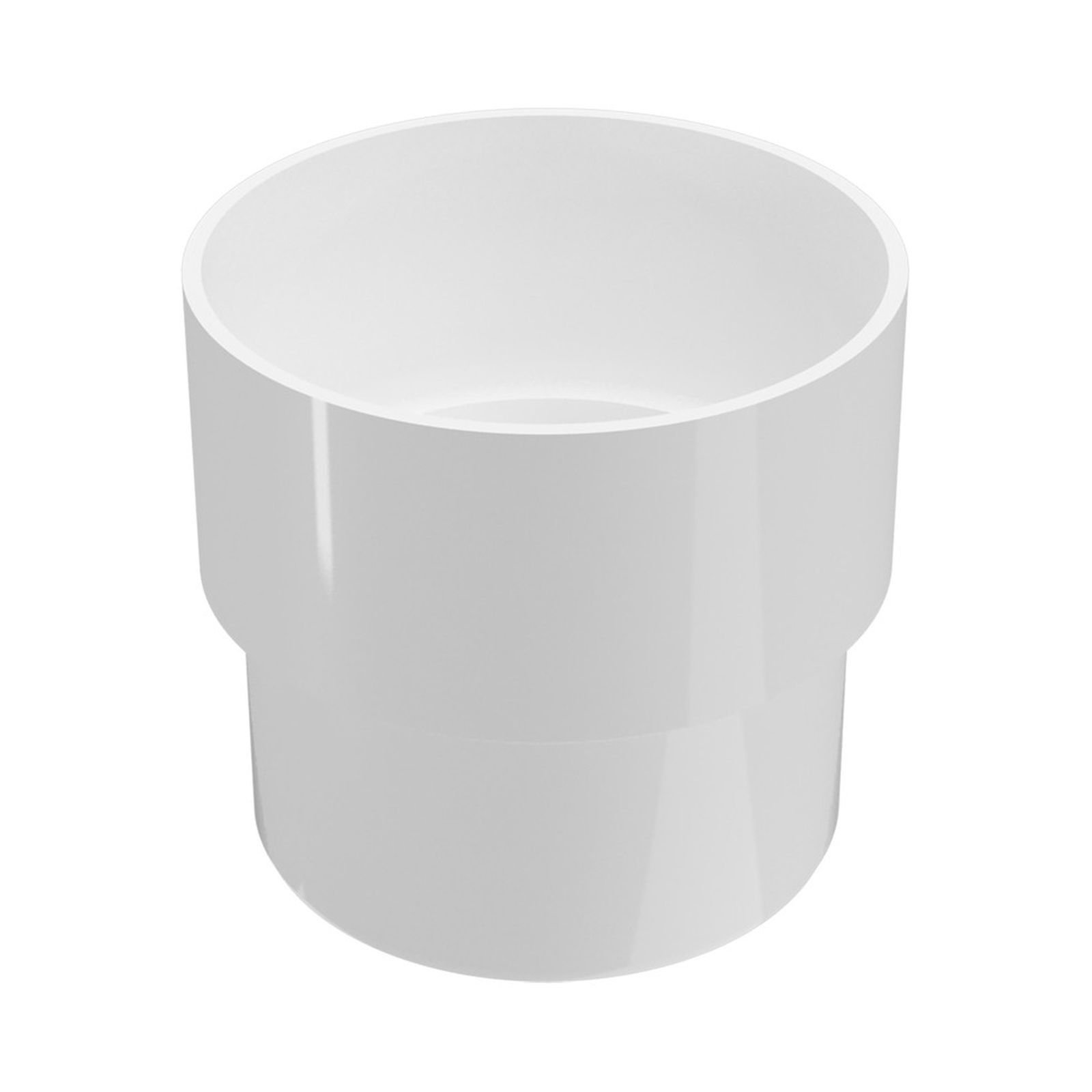 З'єднувач труби Regenau 100 білий З'єднувач труби Regenau 100 білий