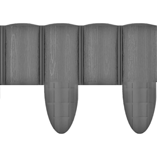 Газонне огородження 4 элементів ECO графіт2