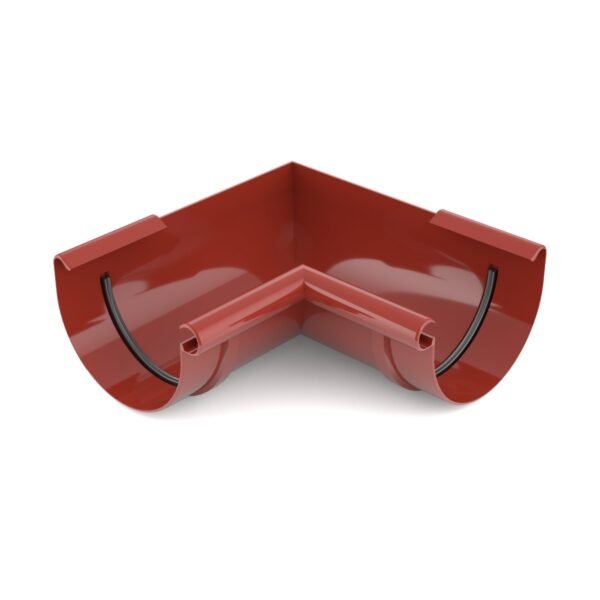 Кут внутрішній 90° BRYZA 75мм червоний